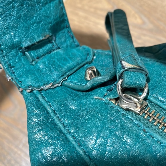 GUC  Jessica Simpson®️ Teal Handbag 👜 - Picture 10 of 16